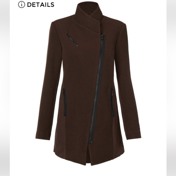 CAbi Jackets & Blazers - Cabi Legacy Topper, Size medium, Brown/Black